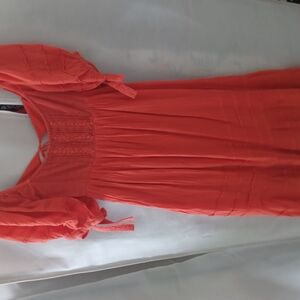 Elegant Orange Dress